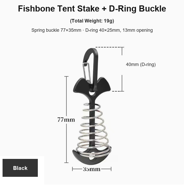 Aluminum Tent Stakes 12 Pack Ultralight Y-Beam Tent Pegs with Reflective Guylines and Pouch for Camping