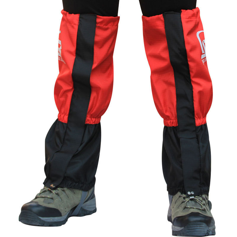 Waterproof Hiking Gaiters Breathable Leg Boot Covers Snow Sand Proof Adjustable for Outdoor Trekking