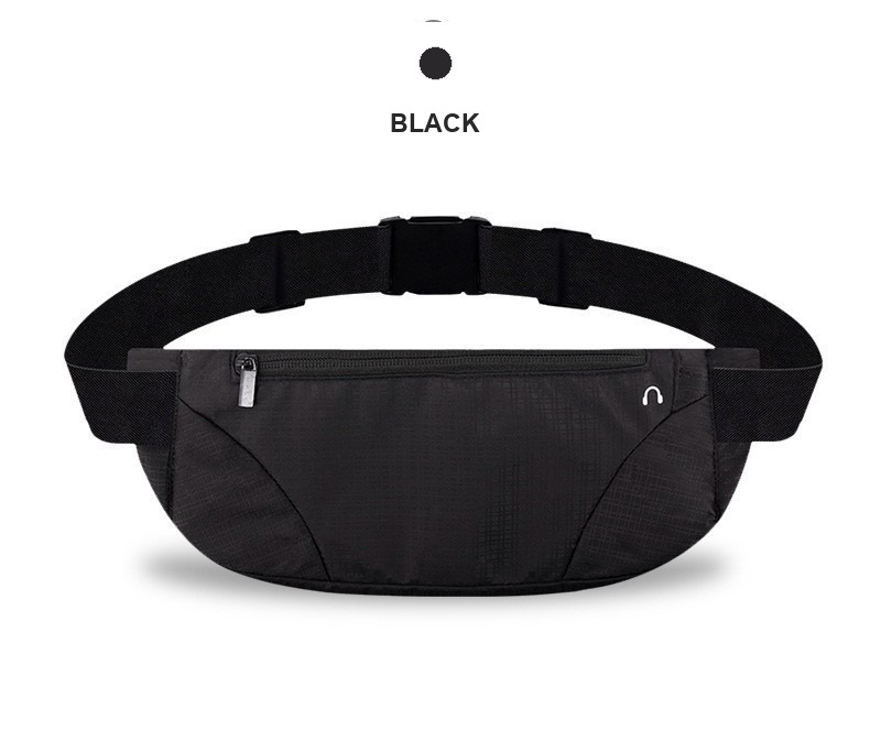 Outdoor Waist Pack Water Resistant Fanny Bag Adjustable Belt Phone Pouch for Hiking Running Travel Dog Walking