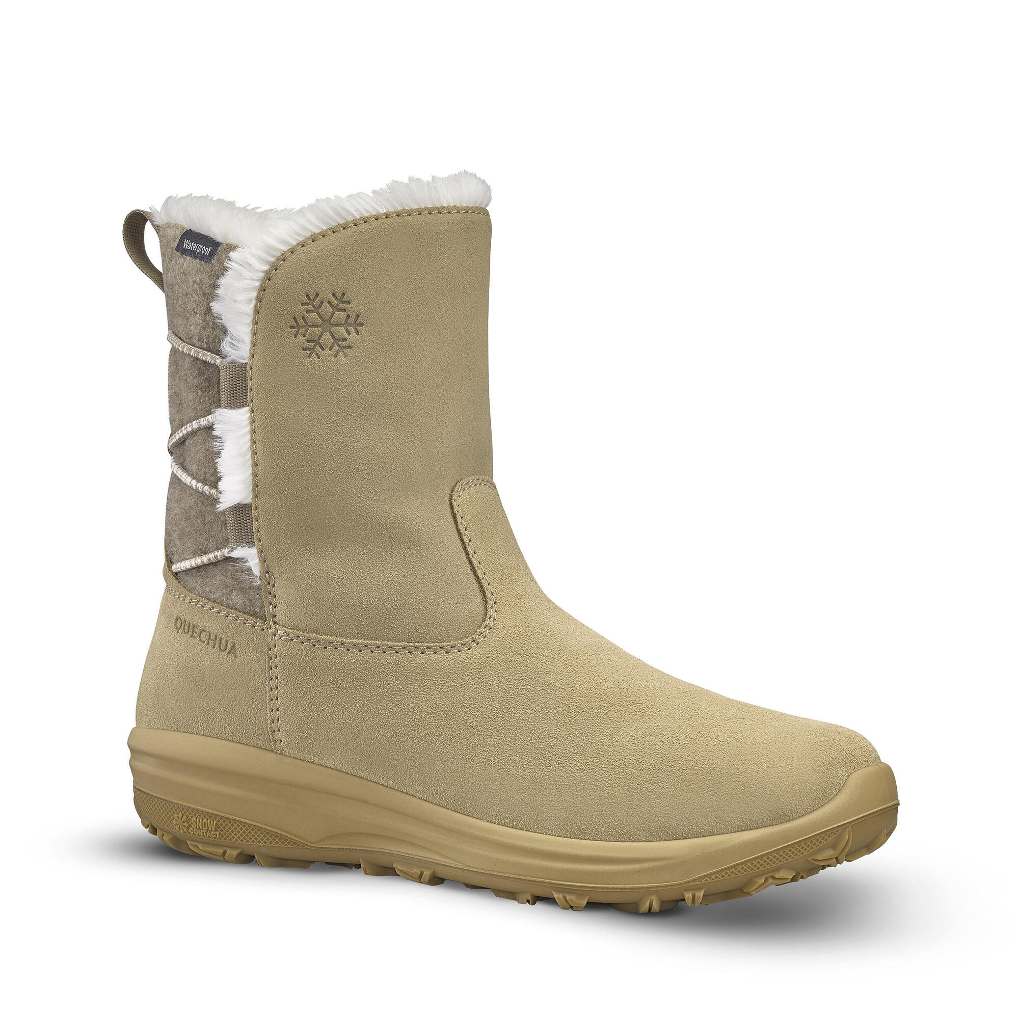 Quechua Women's SH500 Warm Waterproof Snow Hiking Boots